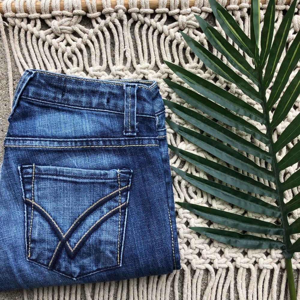 William Rast Denim Mary Skinny Capri Jeans Size 24